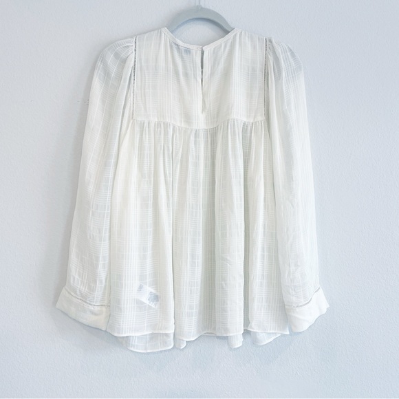 REISS MARCIA LADDER INTEREST BLOUSE New With Tags - Picture 13 of 14